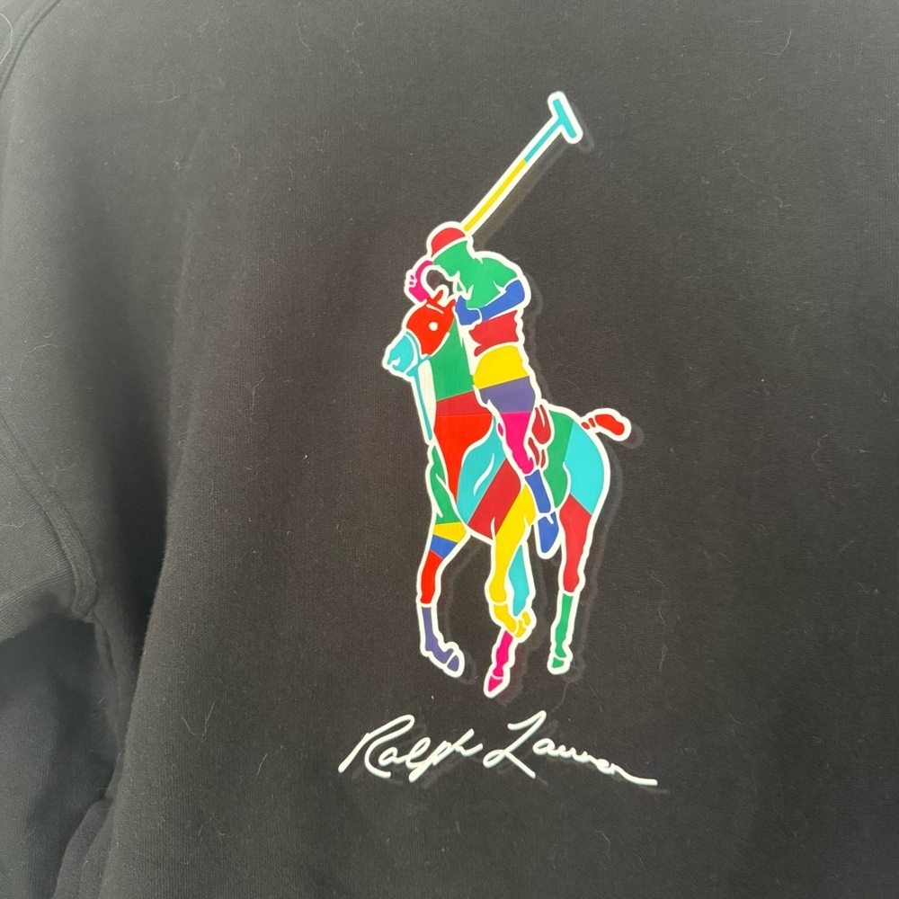 POLO RALPH LAUREN Men Big Pony Fleece Hoodie. XS - Picture 6 of 12